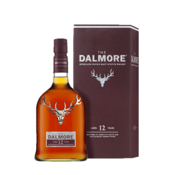 Dalmore 12 Year Old Whisky 700ml with box