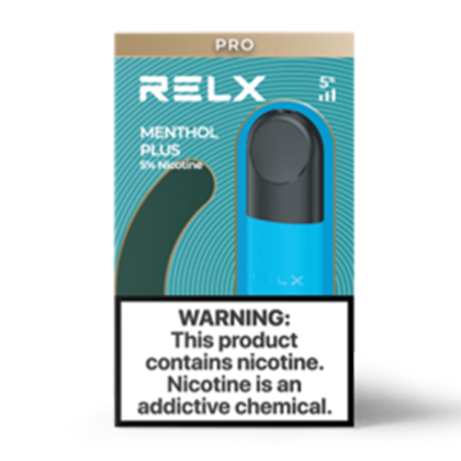 Relx Menthol Plus 3 Percent Nicotine